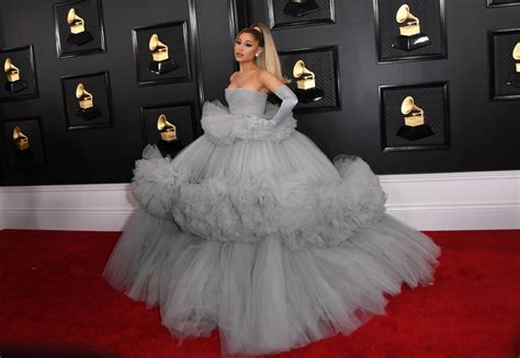 Grande's fans also loved her reaction to album of the year winner billie eilish saying that ariana was the one who deserved the award during her acceptance speech. See Photos of Ariana Grande at the 2020 Grammys | POPSUGAR Celebrity Australia Photo 3