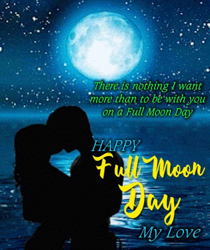 A Romantic And Lovely Full Moon Day Free Full Moon Day Ecards 123