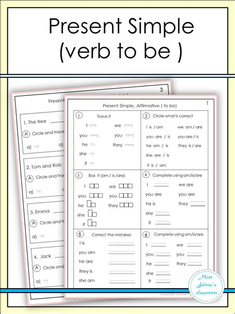 present simple verb   form verb   verb   activities