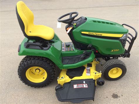 John Deere X590 Lawn Tractor John Deere X500 Series Lawn Tractors