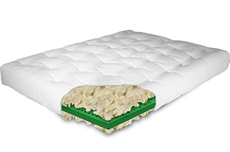 Ecopure All Natural Organic Latex And Wool Futon Bed Mattress