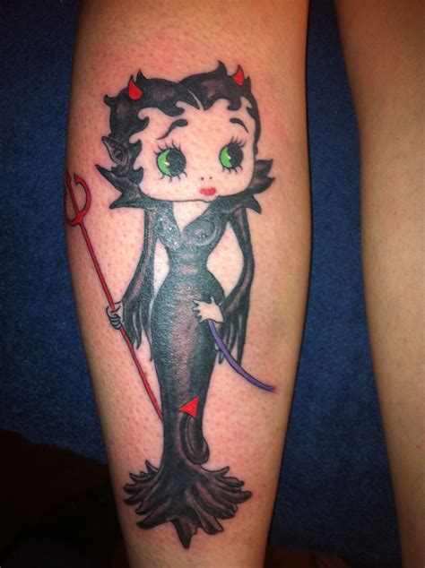 My Betty Boop Tatdone By Paul Ford In June Last Year New Tattoos