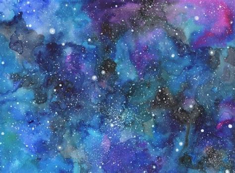 How To Paint A Watercolor Galaxy Nebula And Night Sky 10 Tutorials