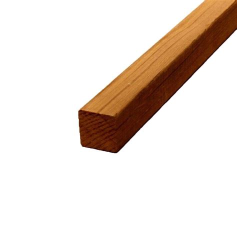 2 In X 2 In X 12 Ft S4s Clear Cedar Lumber St0510824 The Home Depot