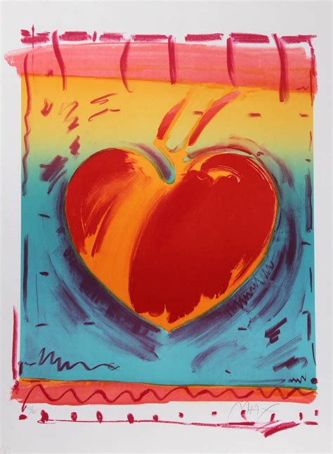 Find & download free graphic resources for pop art. Peter Max - Heart II, Pop Art Lithograph by Peter Max 1981 For Sale at 1stdibs
