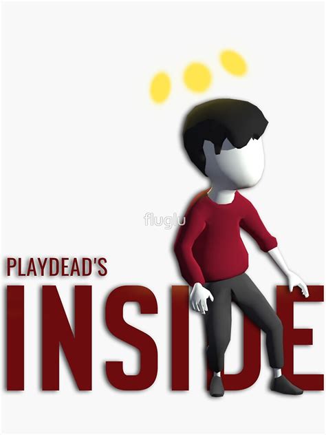 Playdeads Inside Boy Sticker For Sale By Fluglu Redbubble