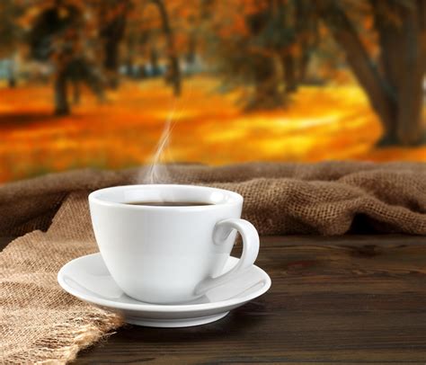 Herbst Kaffee Hd Desktop Hintergrund Widescreen High