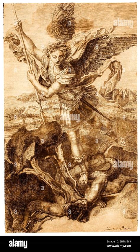 Archangel Michael And The Devil Hi Res Stock Photography And Images Alamy