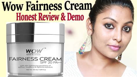 Get Instant Fairnes Wow Fairness Cream Honest Review Live Demo In