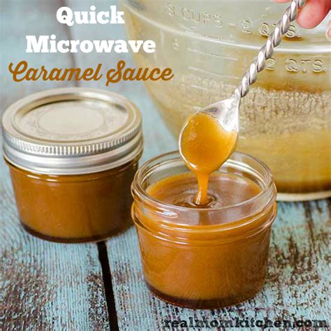 Yes, a caramel sauce contains sugar and water. Quick Microwave Caramel Sauce and 10+ Caramel Recipes ...