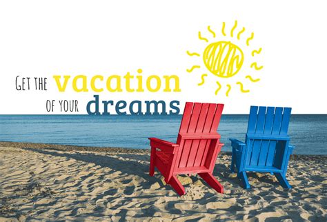 Vacation Loan Postcard Template Vacation Of Your Dreams Onovative