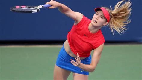 Genie Bouchard Genie Bouchard Impresses After Qualifying For The Us