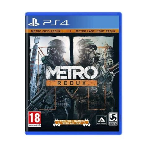 Metro Redux Playstation 4 Ps4 With Metro 2033 Redux And Metro Last