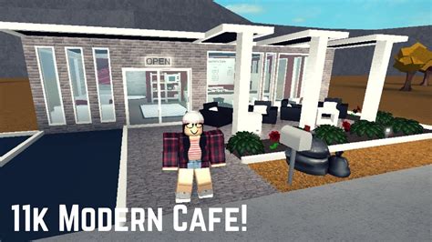 Roblox Welcome To Bloxburg 11k Modern Cafe No Gamepasses Youtube