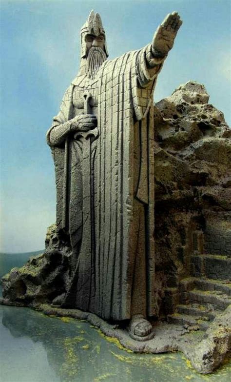 Argonath The Hobbit Statue Tolkien Art