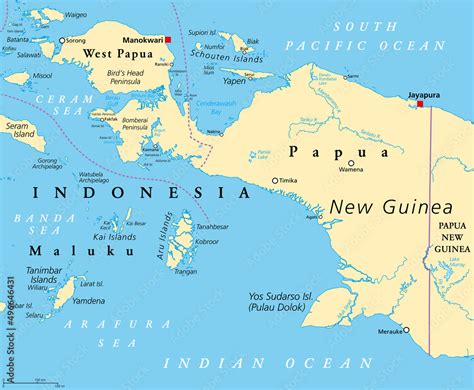 Papua New Guinea Political Map My XXX Hot Girl