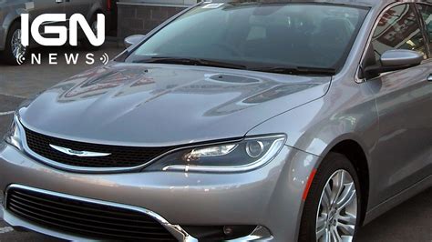 chrysler recalls 1 4 million vehicles vulnerable to remote hacking ign news youtube