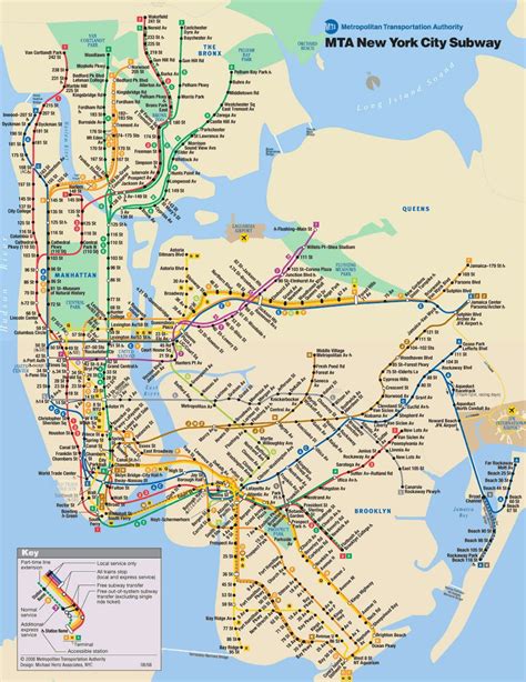 Nyc Subway Diagram Nyc Subway Map Nyc Subway Subway Map