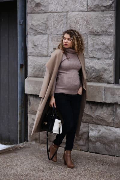 12 Winter Maternity Outfit Ideas Maternity Fashion My Chic Obsession