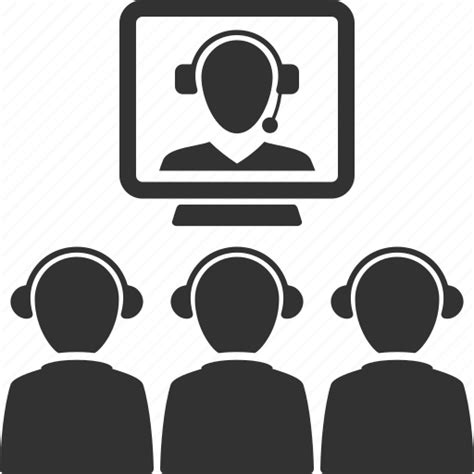 Call Communication Teamwork Video Conference Icon Download On