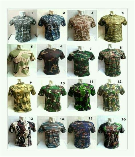 Jual Kaos Loreng Kaos Army Lengkap Di Lapak Tactical Army And Fashion