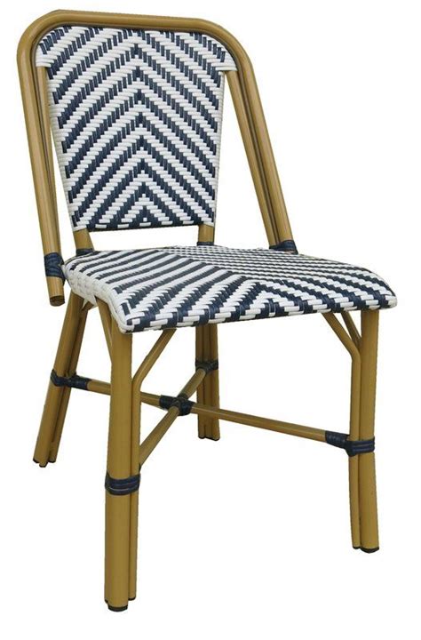 The chair has natural bent wooden legs made with solid wood. Rufina Modern Cafe Bistro Stacking Patio Dining Chair ...