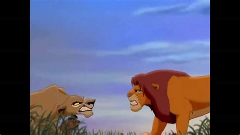 The Lion King 2simbas Pride Simba Confronts Zira Lion Youtube