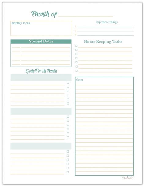 Personal Planner Free Printables Personal Planner Printables Study