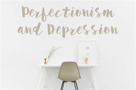 Perfectionism And Depression The Blurt Foundation