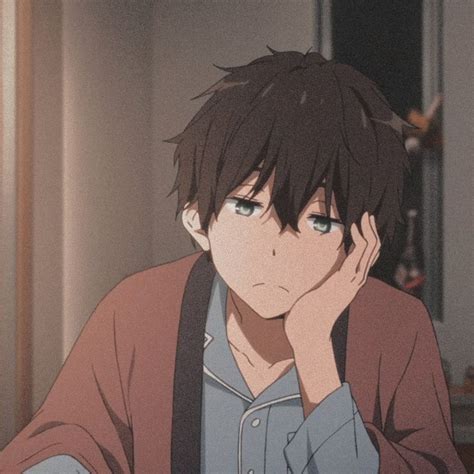 𝑯𝒐𝒖𝒕𝒂𝒓𝒐𝒖˚ೃ Aesthetic Anime Hyouka Anime Drawings Boy