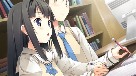 Anime Cartoon Blonde School Girls Giving Blowjobs Anime Girl