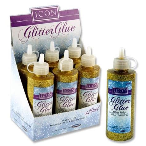 Glitter Glue Gold