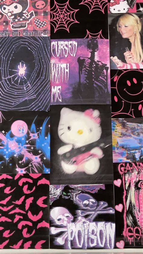 Pin By Monroe Blatt On Aes In 2021 Edgy Wallpaper Hello Kitty