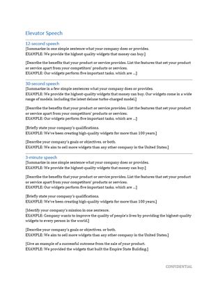 An executive summary on your resume is a section that aims to highlight your strengths and experience. Elevator speech (With images) | Elevator pitch examples, Elevation, Pitch