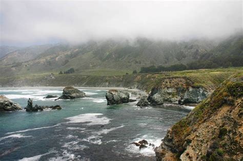 Jade Cove In Big Sur Is Known For Its Jade Hued Cove Overlooking The Ocean