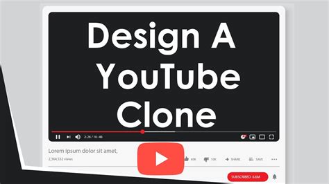 How To Design A Youtube Clone With Htmlcss