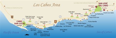 Cabos Map Dream Homes Of Cabo Real Estate