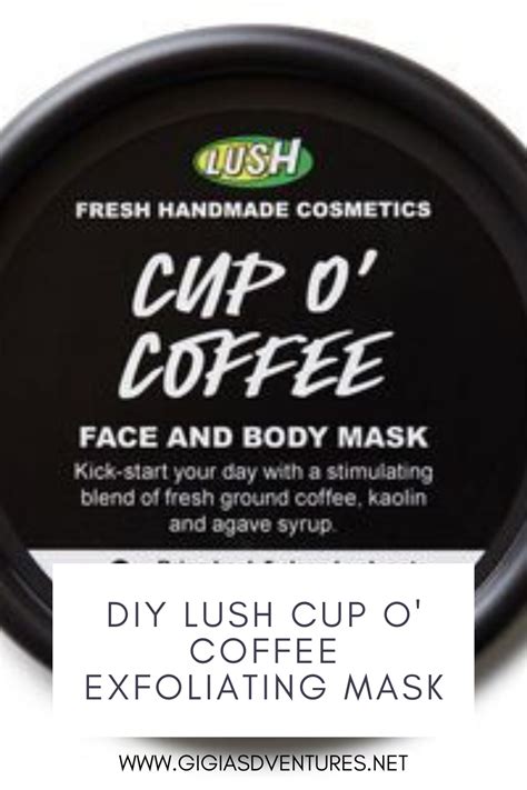 Diy Lush Cup O Coffee Exfoliating Mask Lush Cup O Coffee