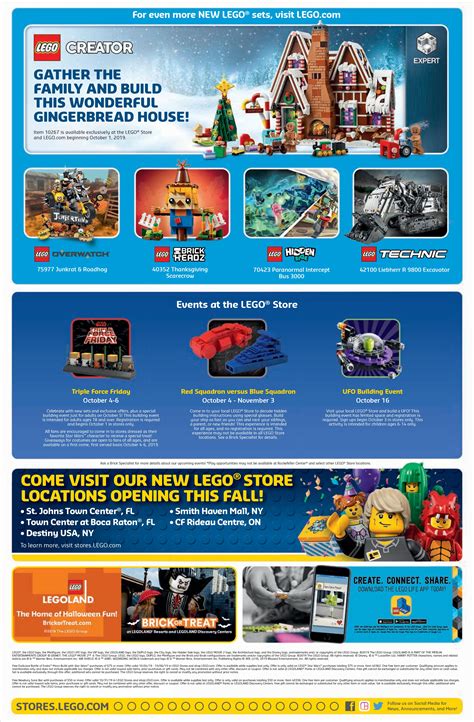 Includes 2021 observances, fun facts & religious holidays: Lego October 2021 Calendar | Huts Calendar