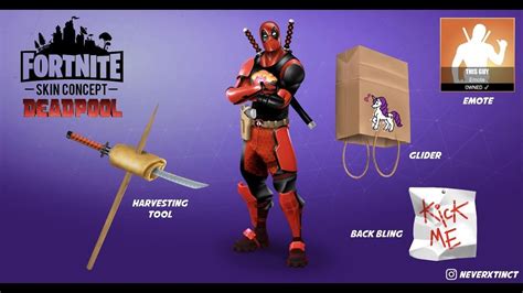 Fortnite Chapter 2 Season 2 New Deadpool Skin Youtube