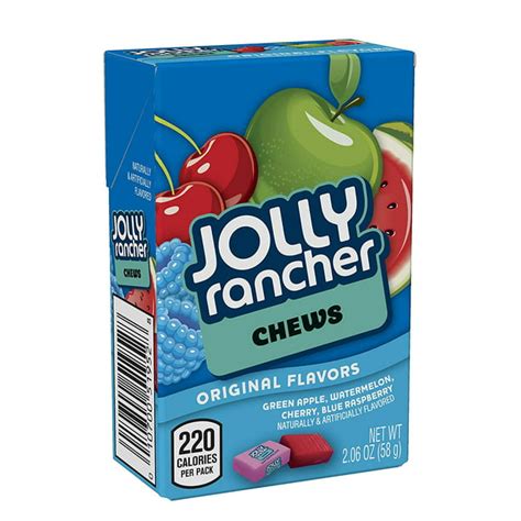 Jolly Rancher Chews Candy Assorted Original Flavors Cherry