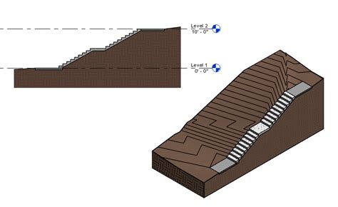 Solved Stairs Over Topo Surface Autodesk Community
