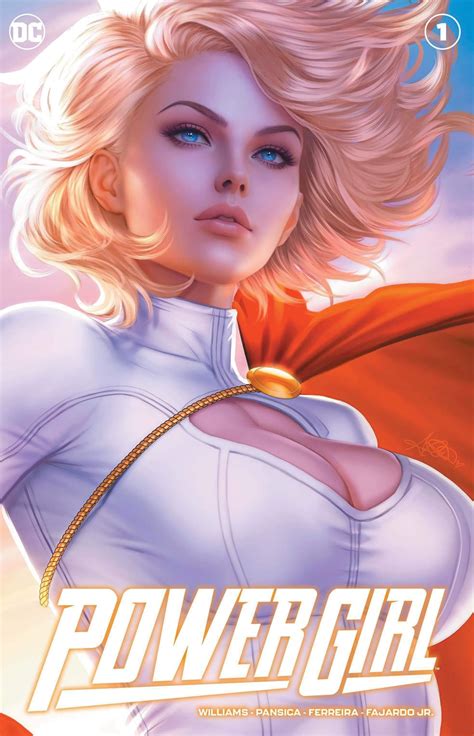 power girl 1 variant covers by ariel diaz r powergirl