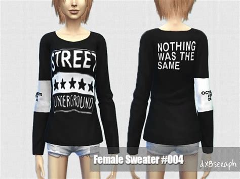 Sweater Set 001 By Dx8seraph At Tsr Sims 4 Updates