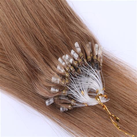 Micro Ring Hair Extension With Beads Strand A Pack Wk