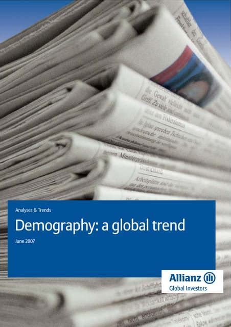 Global Demographic Trends Driving Investment Opportunities Pdf