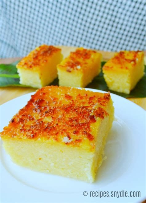 cassava cake recipe with cheese topping bryont blog