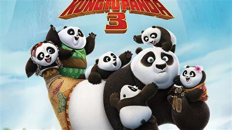 Kung Fu Panda 3 Po And Cute Panda Cubs Kung Fu Panda 3 Digital
