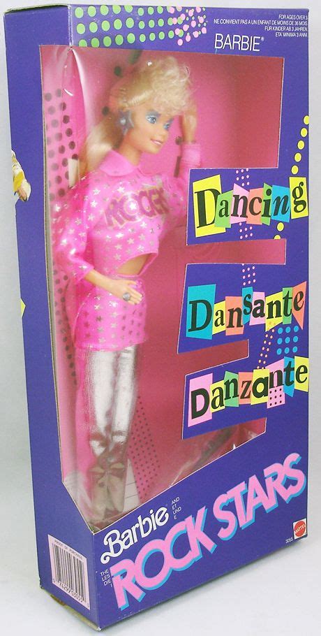 Barbie Rock Stars Barbie Dansante Mattel 1986 Ref3055