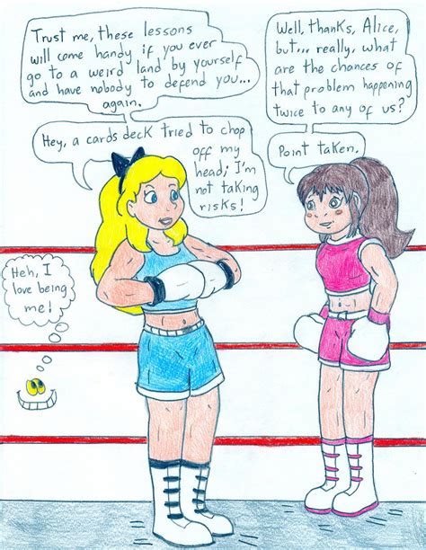 Boxing Alice And Chihiro By Jose Ramiro On Deviantart